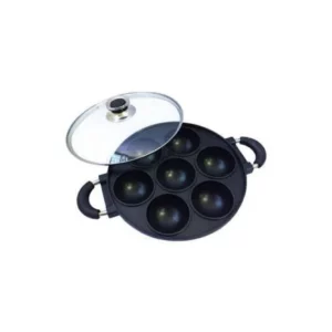 7-In-1 Non-stick Omelette Masa-Cake Pan Plus Cover Lid