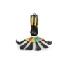 Multicolour Non-stick Cooking Spoon Set with Stand