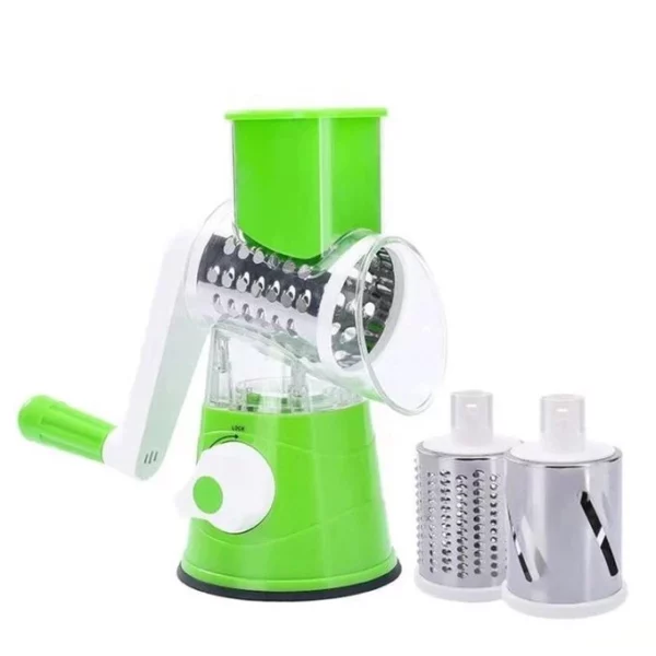 3-in-1 Multifunctional Vegetable Cutter – Manual Slicer for Easy Food Prep