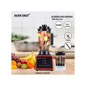 Silver Crest 3L 2-in-1 Blender – 8000W High-Performance, Heavy-Duty