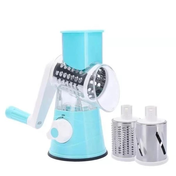 3-in-1 Multifunctional Vegetable Cutter – Manual Slicer for Easy Food Prep