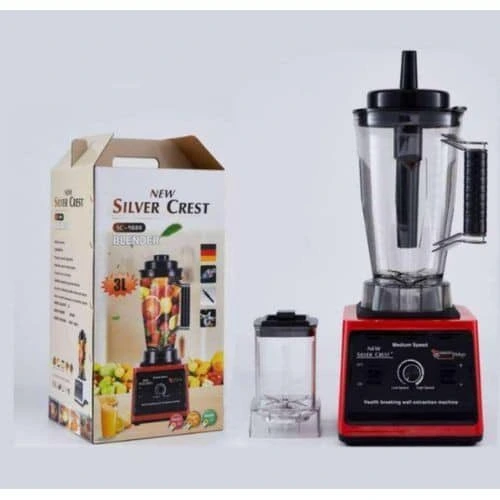 Silver Crest 3L 2-in-1 Blender – 8000W High-Performance, Heavy-Duty
