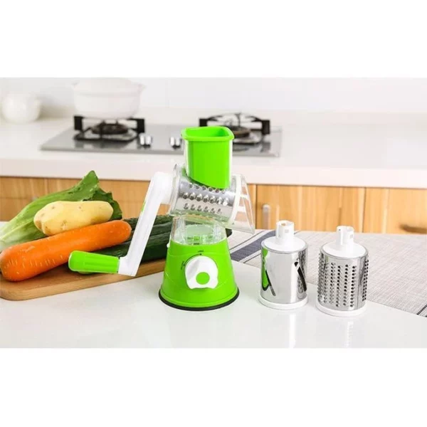 3-in-1 Multifunctional Vegetable Cutter – Manual Slicer for Easy Food Prep
