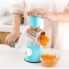 3-in-1 Multifunctional Vegetable Cutter – Manual Slicer for Easy Food Prep