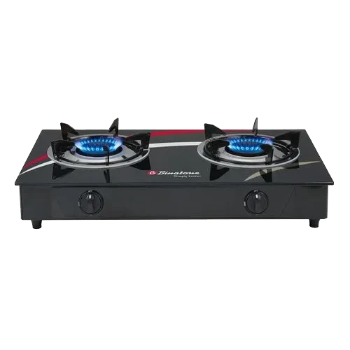Binatone Table Top Glass Finish Gas Cooker (GGC-0002)